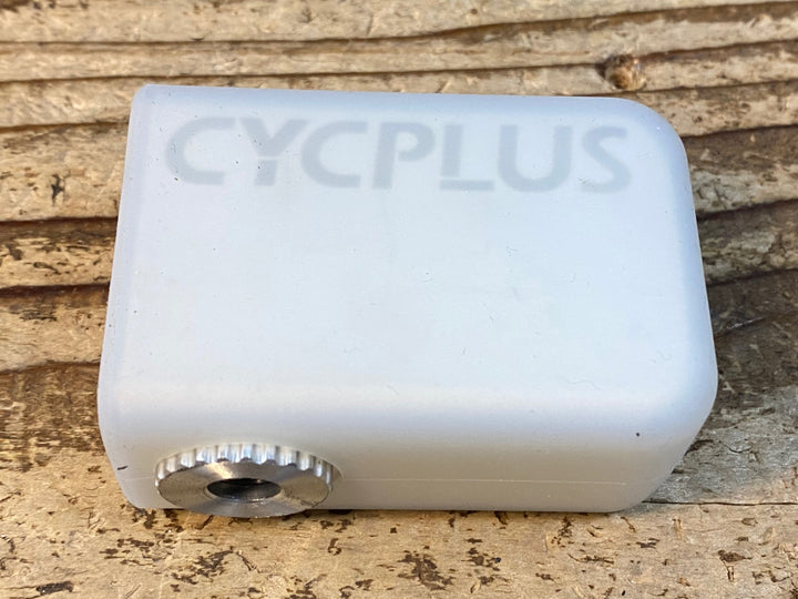 JX044 CYCPLUS AS2 電動空気入れ 携帯ポンプ シルバー 動作確認済み