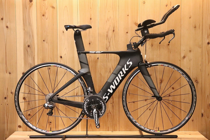 スペシャライズド SPECIALIZED シヴ S-WORKS SHIV 2016年モデル Sサイズ シマノ デュラエース 9070 MIX DI2 カーボン トライアスロンバイク 【芦屋店】