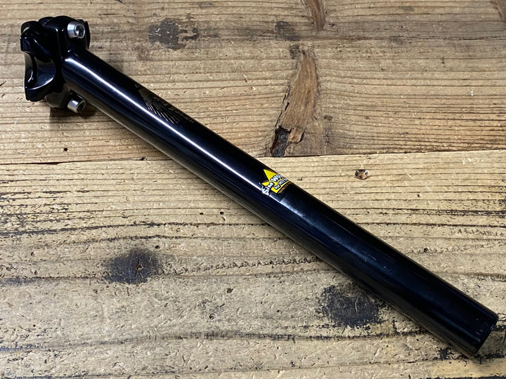 KJ492 シムワークス SIM WORKS by NITTO Froggy アルミ シートポスト 黒 300mm Φ27.2 0mm