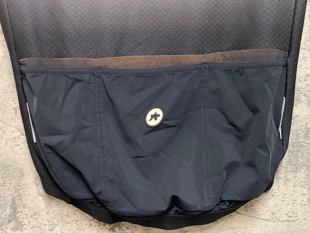 JM002 アソス assos MILLE GT SUMMER SS JERSEY C2 半袖 サイクルジャージ グレー 黒 S