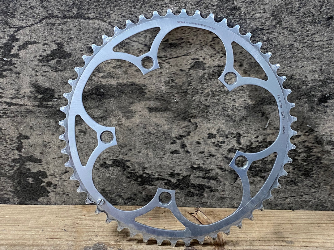 KR077 サンツアー SUNTOUR SUPERBE PRO チェーンリング 52T PCD130