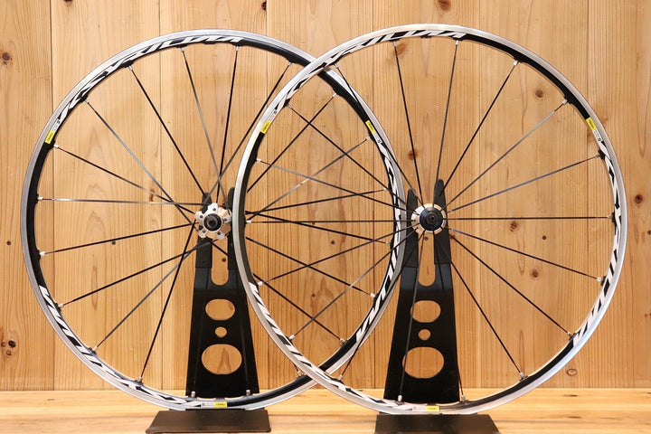 マヴィック MAVIC キシリウム KSYRIUM ELITE S アルミ クリンチャー ホイールセット シマノ 11S/12S ナローリム 15C 【芦屋店】
