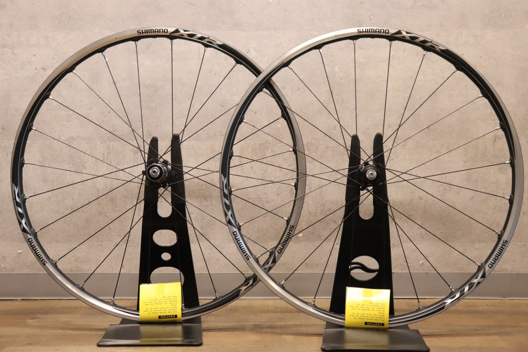 シマノ SHIMANO XTR WH-M985 アルミ チューブレス シマノ 10S ホイールセット 26インチ 【さいたま浦和店】