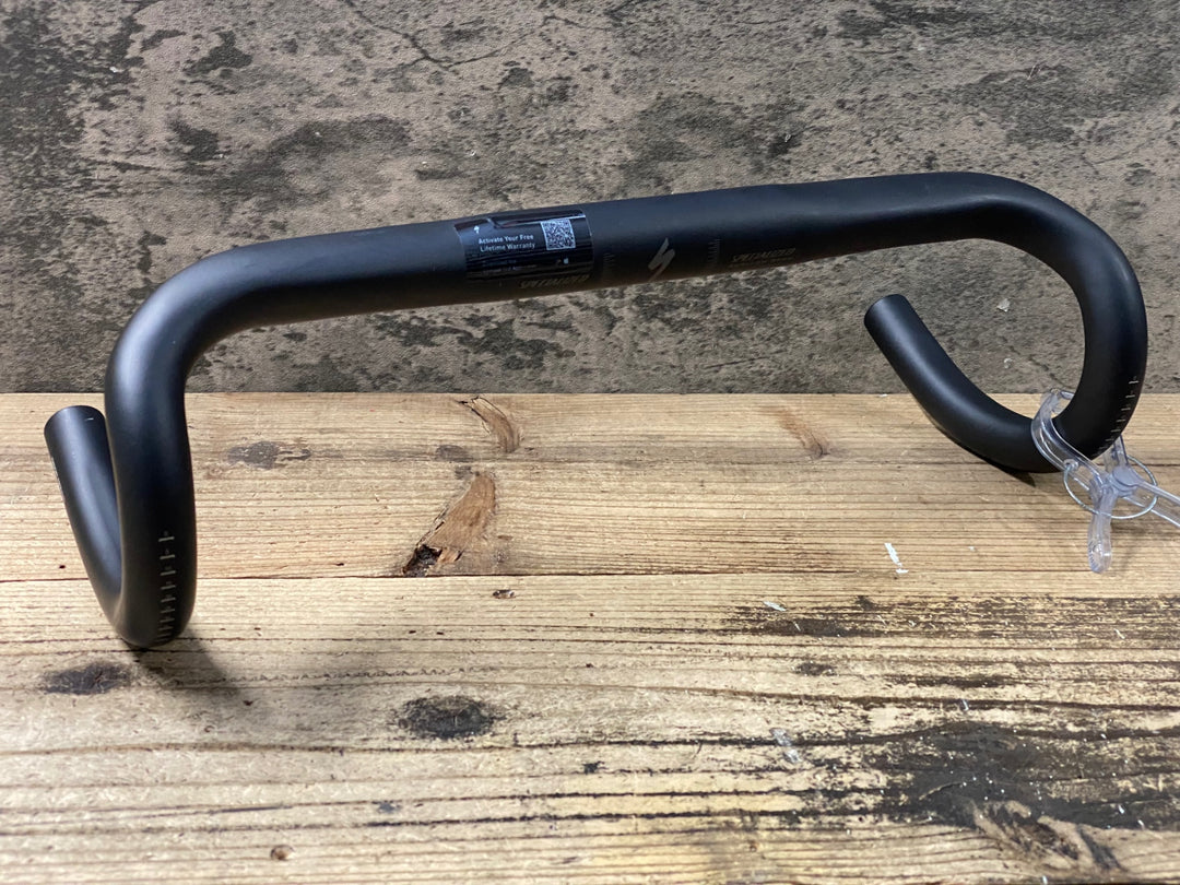 KR478 スペシャライズド SPECIALIZED SHALLOW BEND アルミ ドロップハンドル エンドC-C380mm Φ31.8