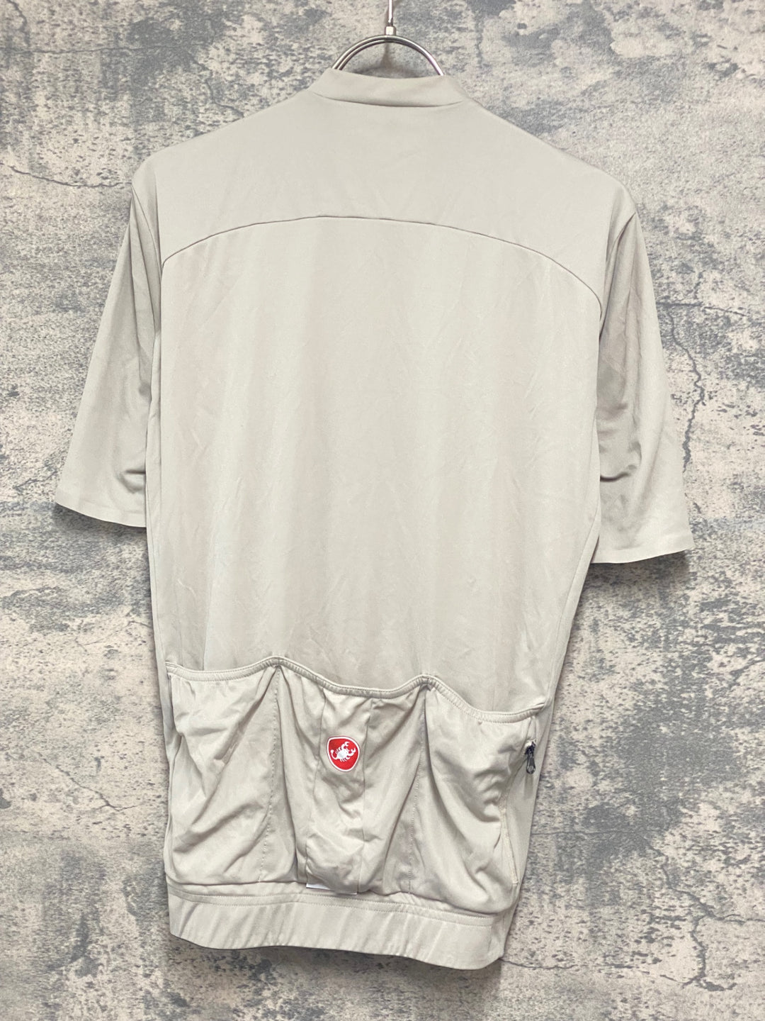 JY262 カステリ CASTELLI 半袖 サイクルジャージ 紺色 S　※余臭強め