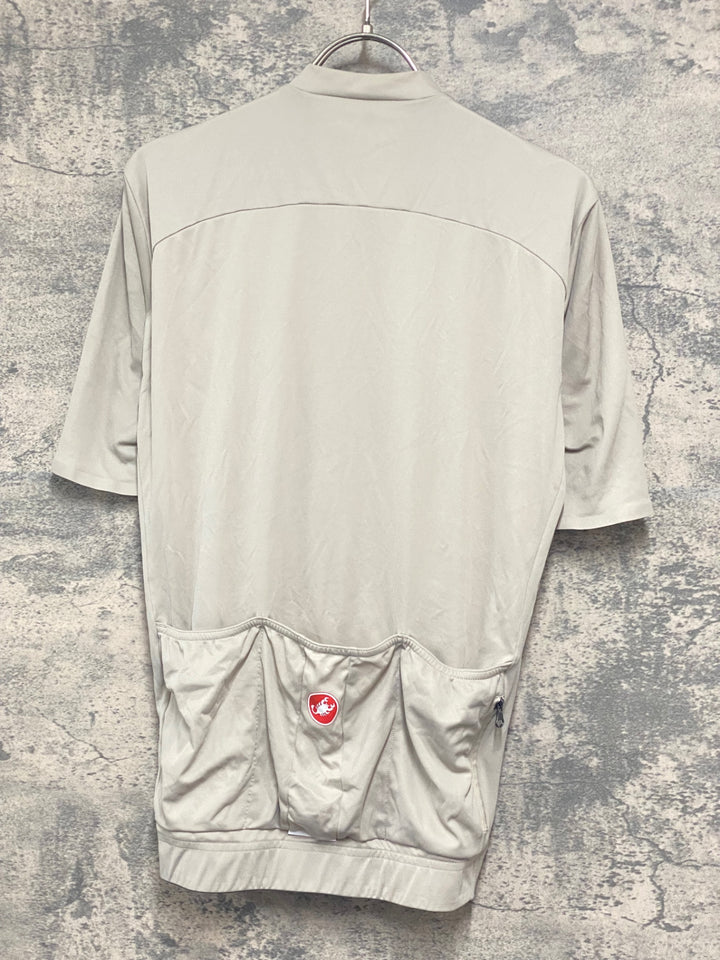 JY262 カステリ CASTELLI 半袖 サイクルジャージ 紺色 S　※余臭強め