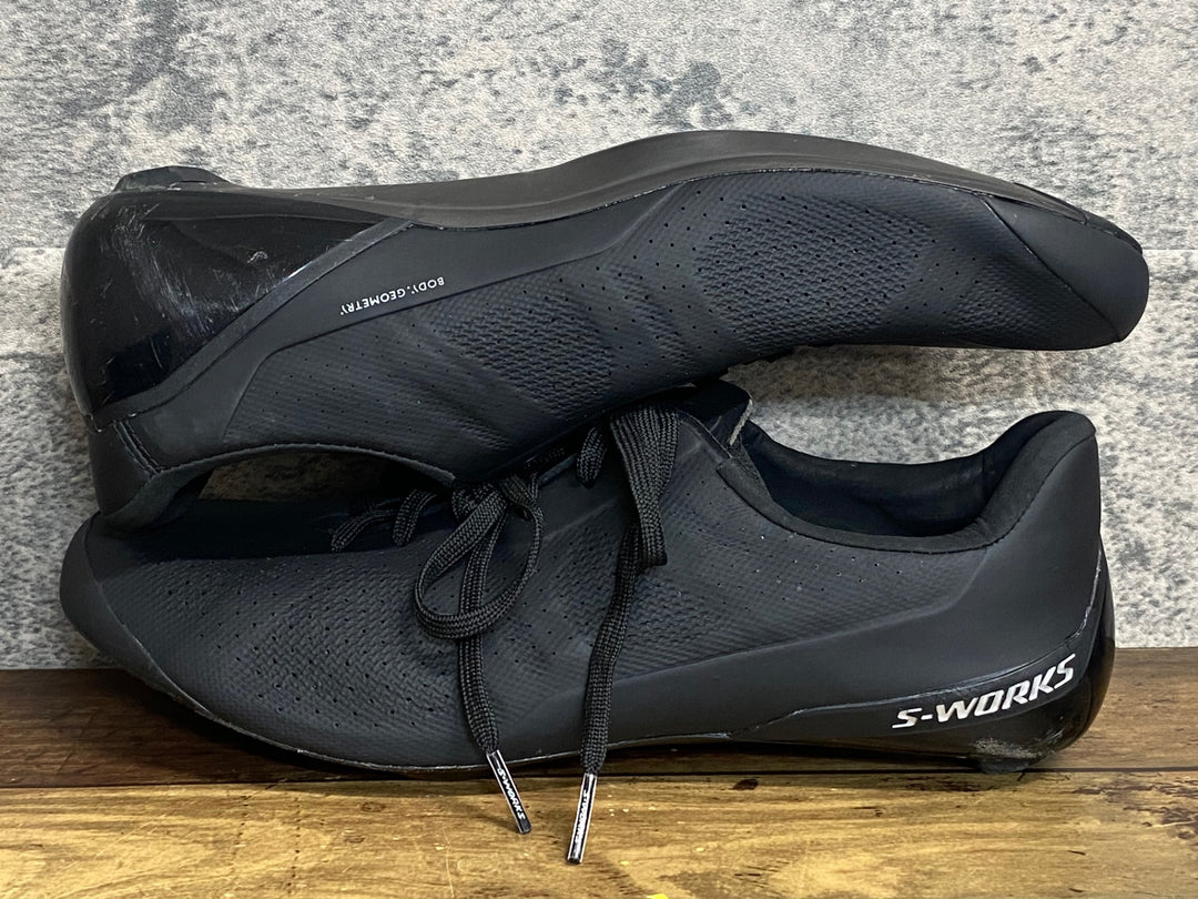 JH193 スペシャライズド SPECIALIZED S-WORKS TORCH LACE ビンディングシューズ 3穴 黒 EU41