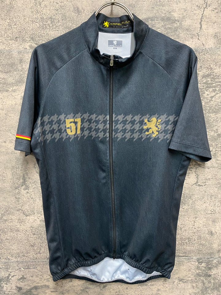 KB772 カペルミュール KAPELMUUR 半袖 サイクルジャージ 深緑 L