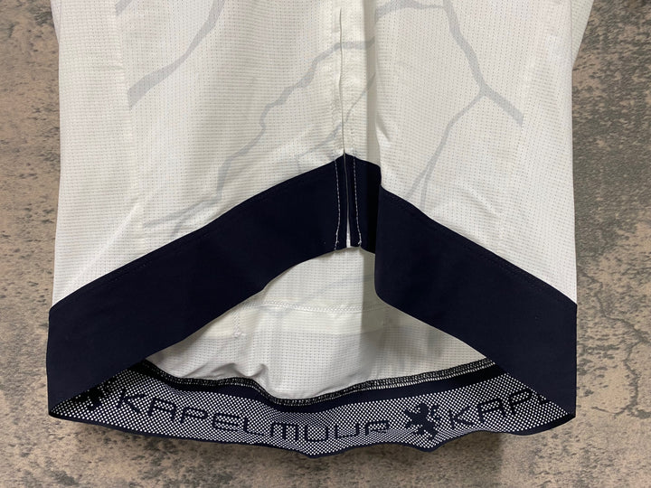 JT116 リオンドカペルミュール Lion de KAPELMUUR 半袖 サイクルジャージ 白 ASIA M