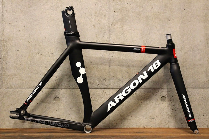 【訳あり】 アルゴン ARGON18 ELECTRON 2017年頃モデル Sサイズ アルミ ピストバイク トラックバイク フレームセット 【福岡店】