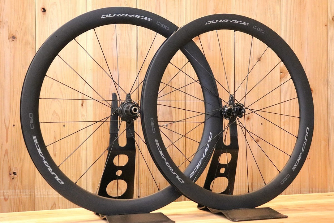 シマノ SHIMANO デュラエース DURA-ACE WH-R9270 C50 TL カーボン チューブレスレディ シマノ 12S ホイールセット 【芦屋店】