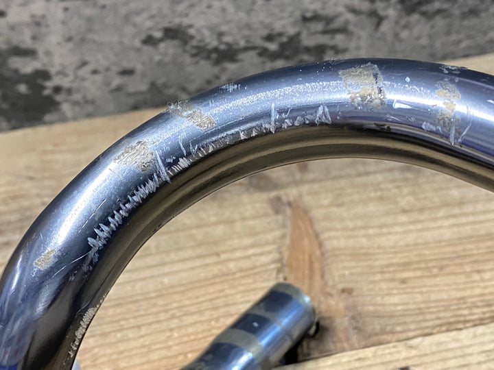 KD104 3ttt FORMA SL ERGOPOWER アルミハンドル Φ25.8 エンドC-C400mm