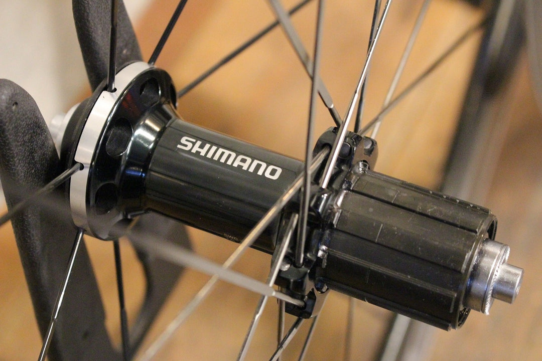 シマノ SHIMANO WH-RS81-C50 アルミ カーボン クリンチャー ホイールセット シマノ12/11S ナローリム 15C 【福岡店】