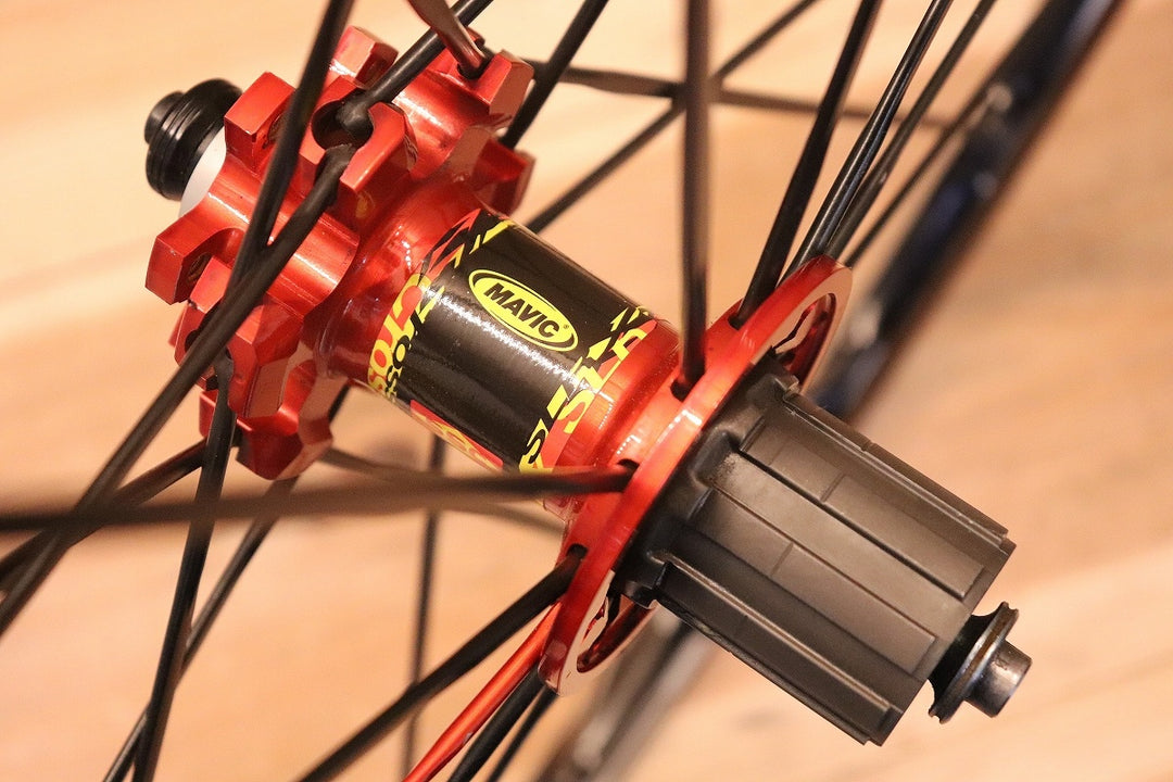 マヴィック MAVIC クロスマックス CROSSMAX SLR アルミ チューブレスレディ ホイールセット シマノ 11S/12S 26インチ LEFTY専用 【芦屋店】