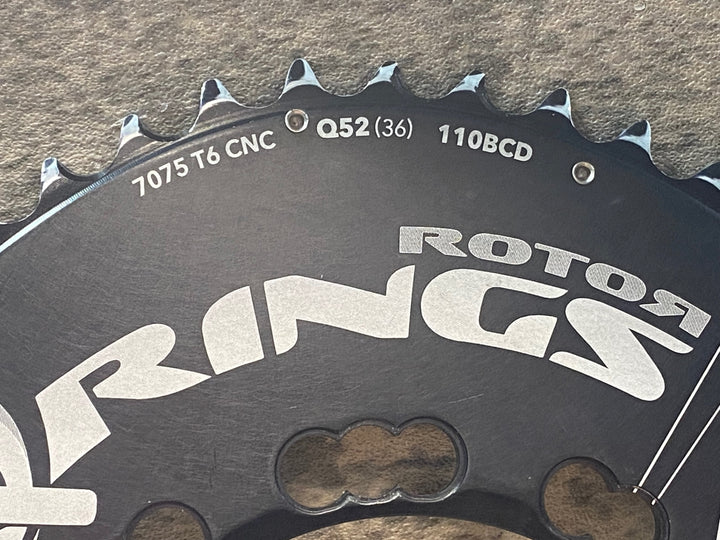 JK577 ローター ROTOR QRINGS アウターチェンリング 52A(36T) BCD 110mm 5ARM