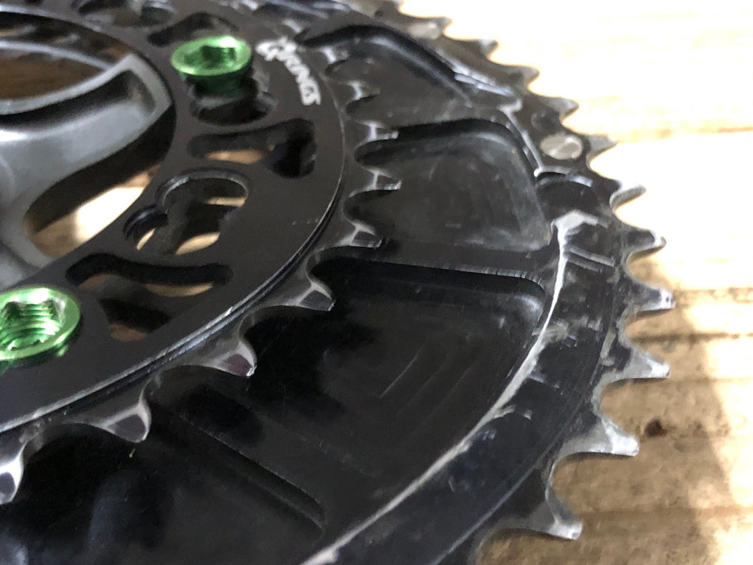 KE280 ローター ROTOR 3D クランクセット QRINGS 52/36T 170mm 24mm