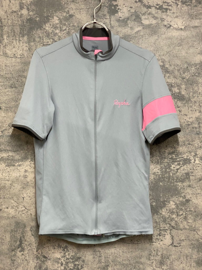 RAPHA サイクルジャージ 水色 グレー　メンズ　Mサイズ　半袖 mDxyZZOOCHHdWNIbCQX2mMnEZRt75I