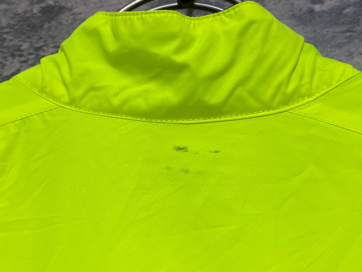 KB235 パールイズミ PEARL iZUMi 長袖 ジャケット 黄 ※タグ劣化 汚れ サイズ不明