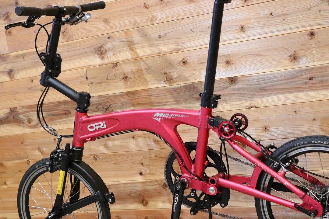 オリ ORI M10 シマノ 105 5600 MIX 10S アルミ 折り畳み ミニベロ 小径車 【広島店】