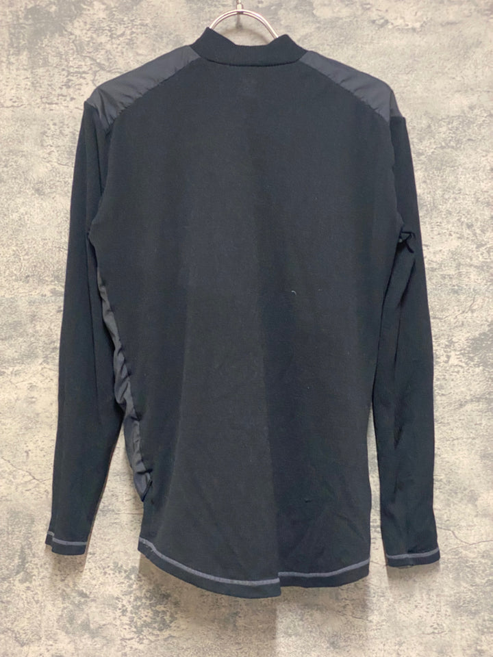 JN964 パールイズミ PEARL iZUMi 長袖 ミドルレイヤー 黒 L 裏起毛