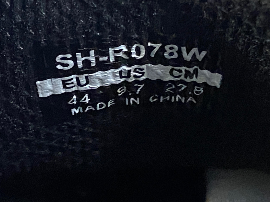 KE116 シマノ SHIMANO SH-R078 ビンディングシューズ 白 EU44 汚れあり