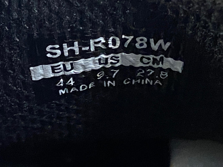 KE116 シマノ SHIMANO SH-R078 ビンディングシューズ 白 EU44 汚れあり