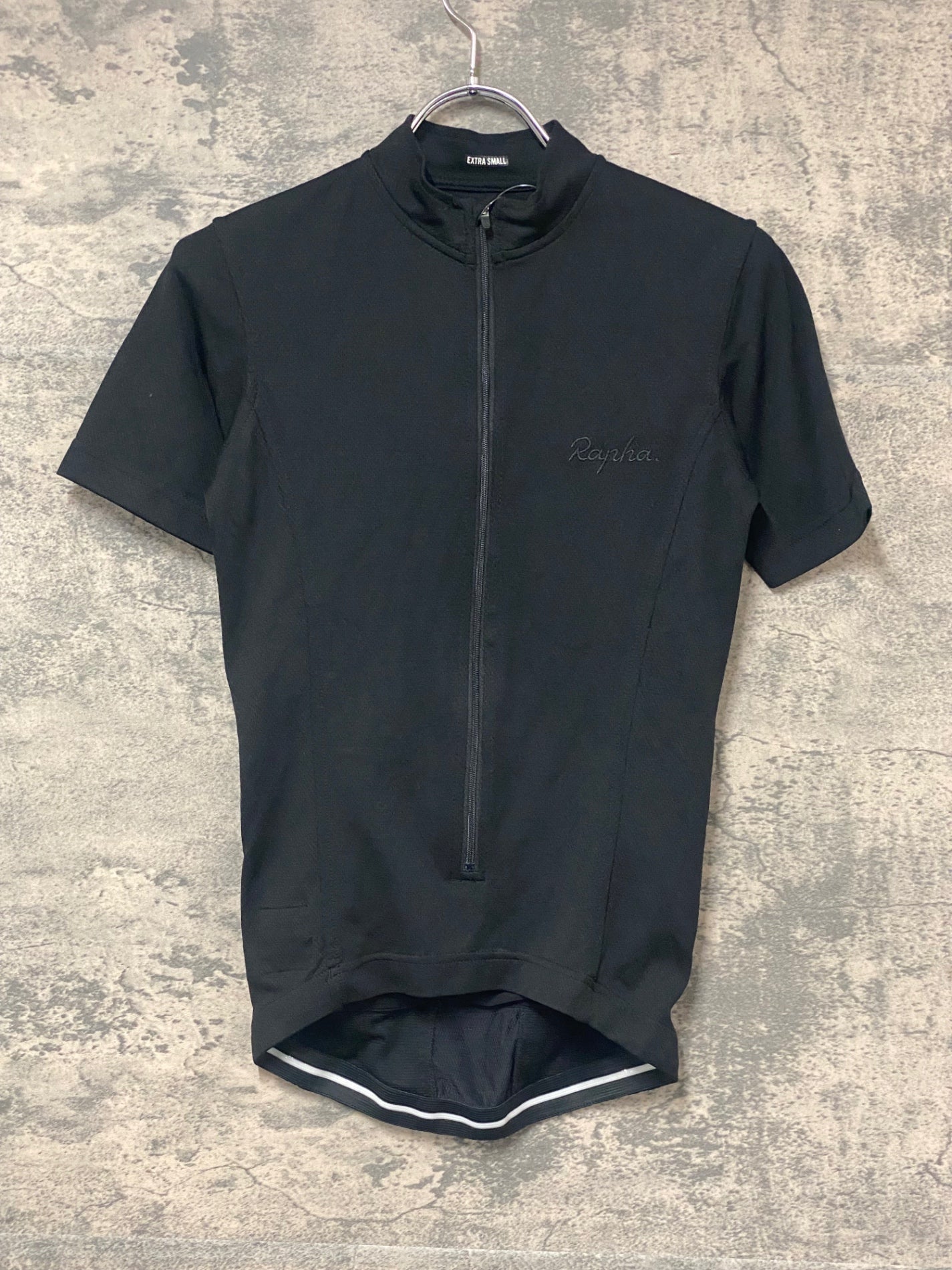 KM912 ラファ Rapha LIGHTWEGHT JERSEY 半袖 サイクルジャージ 黒 XS