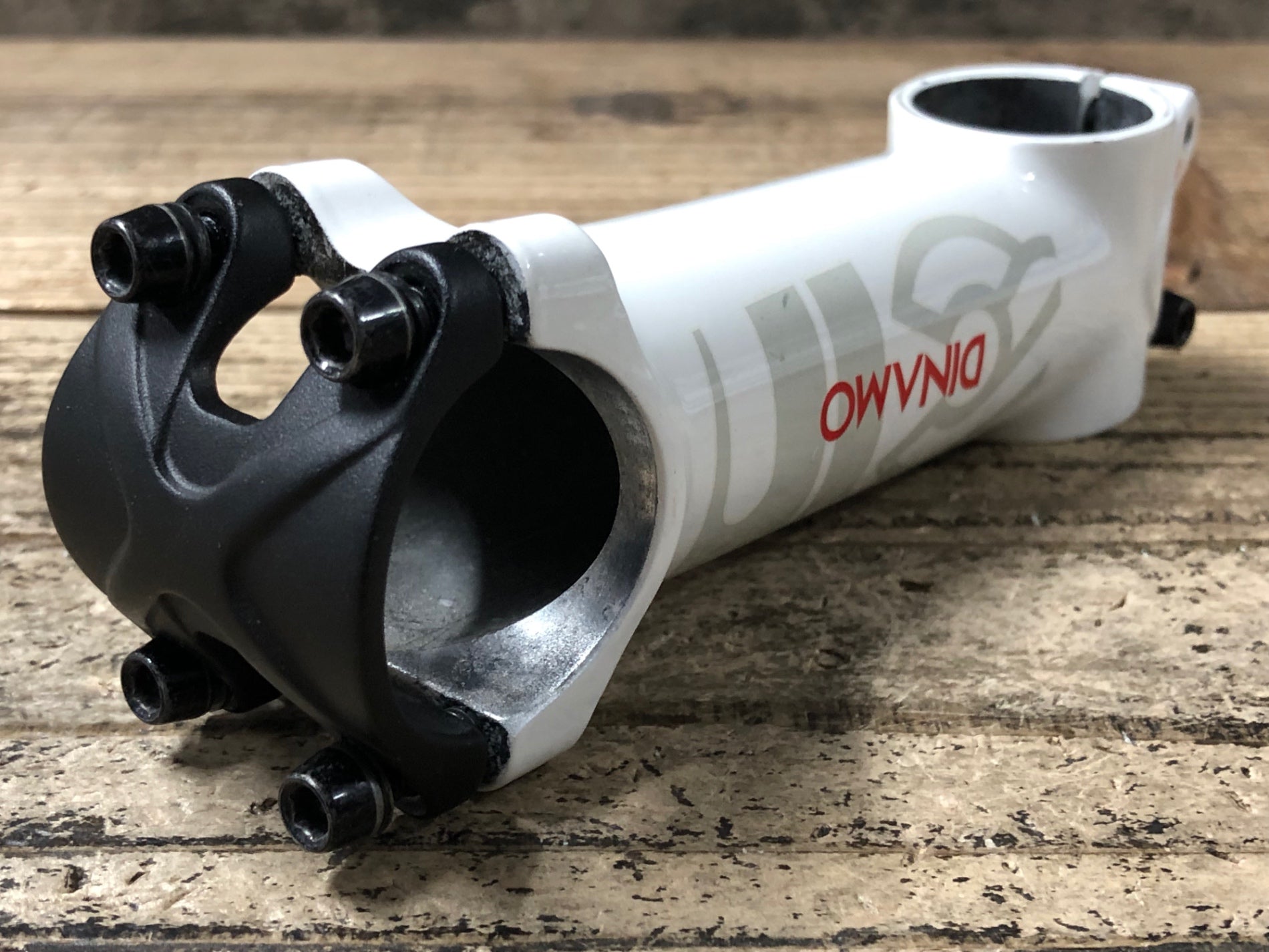 JS040 チネリ Cinelli ダイナモ DINAMO アルミ ステム 白 黒 110mm Φ31