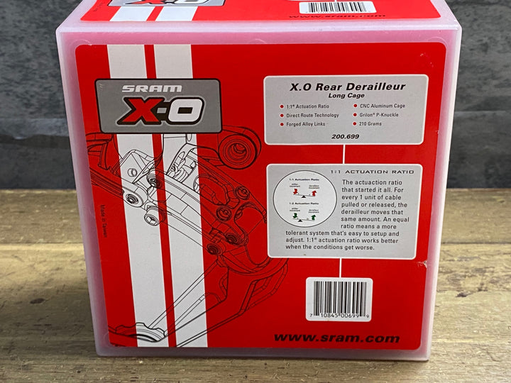 KL199 スラム SRAM X.0 リアディレイラー 9s ロングゲージ 未使用