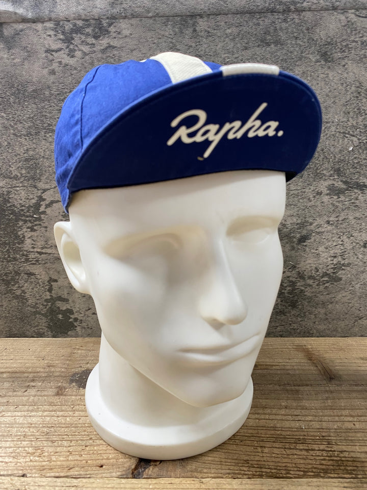 JZ854 ラファ Rapha サイクルキャップ 紺 S/M
