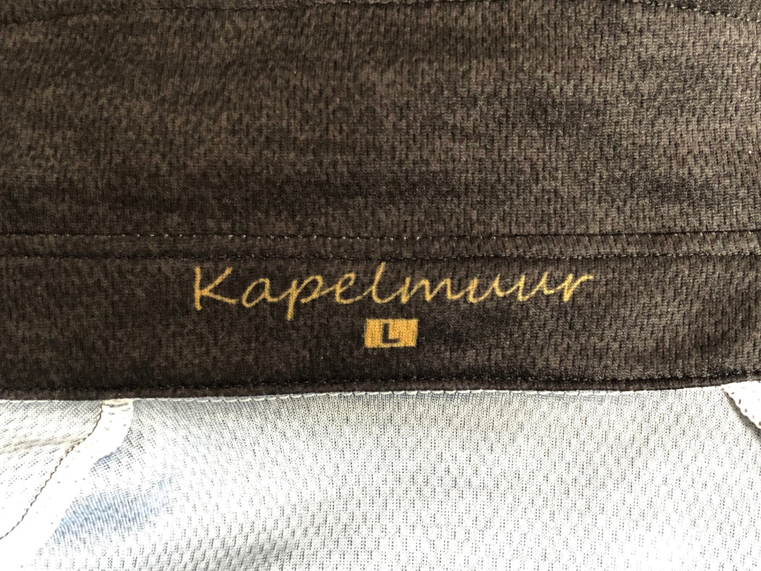 KK708 カペルミュール KAPELMUUR 半袖 サイクルジャージ 黒 L