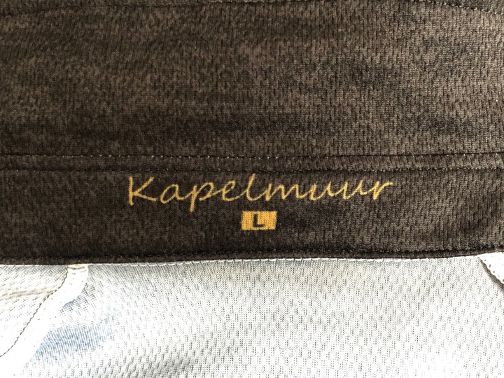KK708 カペルミュール KAPELMUUR 半袖 サイクルジャージ 黒 L