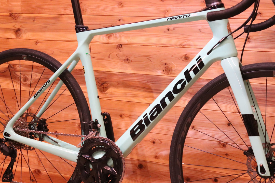 ビアンキ BIANCHI インフィニート INFINITO XE DISC 2024モデル 57サイズ シマノ 105 R7120 12S カーボン ロードバイク 【広島店】