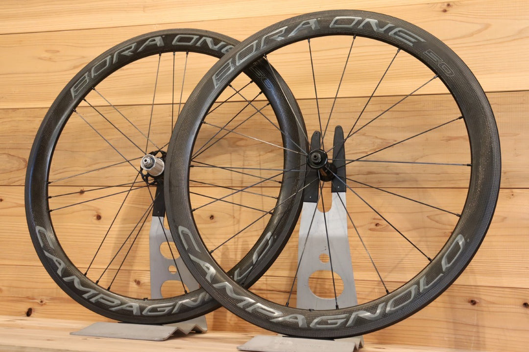 カンパニョーロ CAMPAGNOLO ボーラ BORA ONE 50 TU カーボン チューブラー ホイールセット シマノ12/11S 【千葉店】