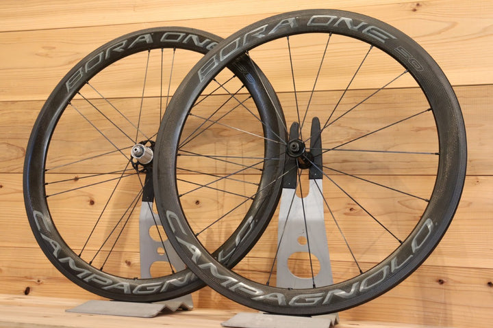 カンパニョーロ CAMPAGNOLO ボーラ BORA ONE 50 TU カーボン チューブラー ホイールセット シマノ12/11S 【千葉店】