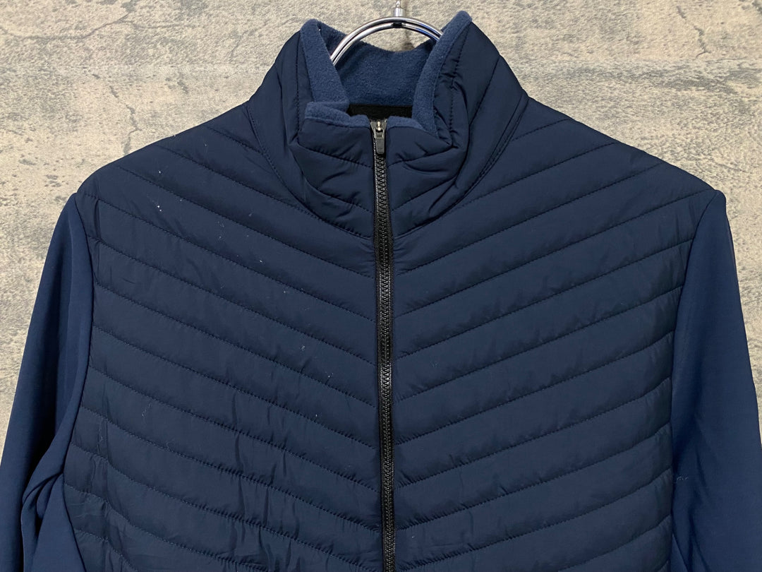 KD786 プッシュハード PUSH HARD ダウン サイクルジャージ L 紺