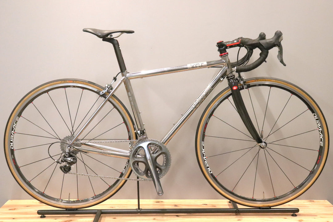 チネリ CINELLI XCR 2010頃 Sサイズ シマノ デュラエース 7900 10S ステンレス ロードバイク WH-7850-C24 【仙台店】