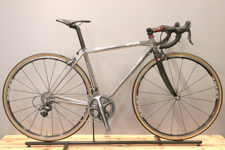 チネリ CINELLI XCR 2010頃 Sサイズ シマノ デュラエース 7900 10S ステンレス ロードバイク WH-7850-C24 【仙台店】
