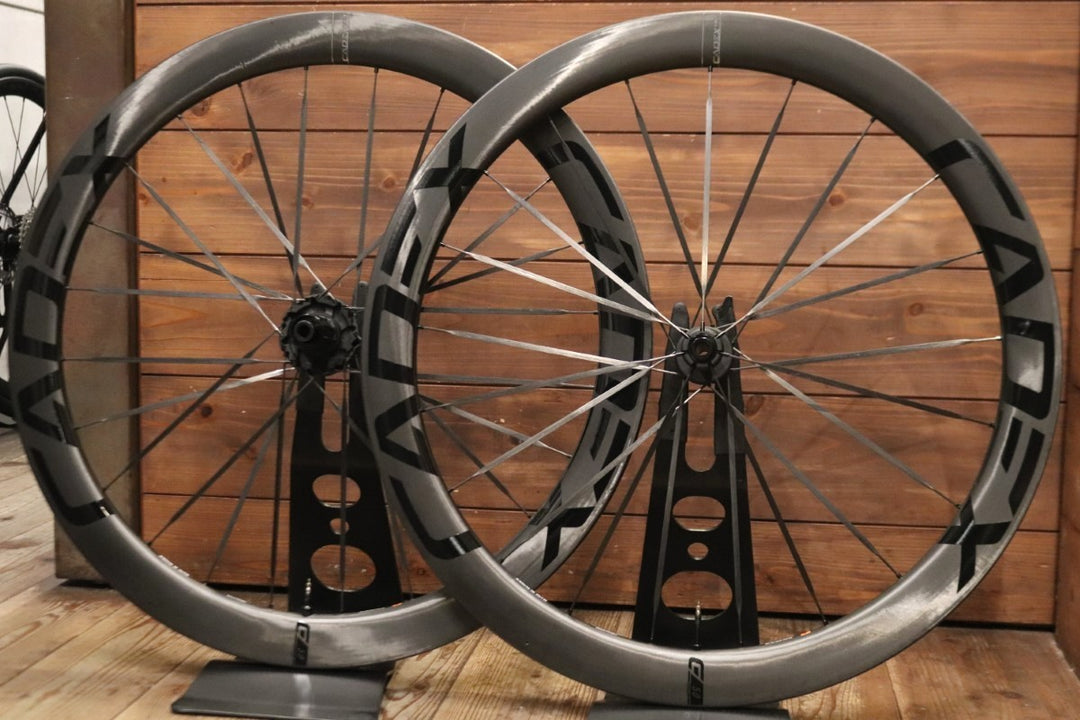 鬼ベアリング搭載！カデックス CADEX ウルトラ ディスク 50 ULTRA DISC TUBELESS カーボン チューブレス ホイールセット シマノ12/11S  【東京南麻布店】