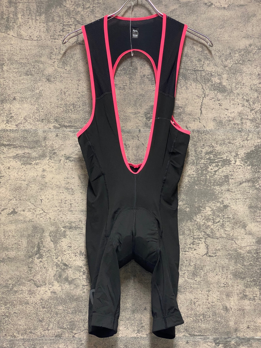 KP686 ラファ Rapha RCC CLASSIC BIB SHORTS Ⅱ ビブショーツ 黒 ピンク M