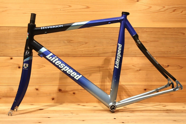ライトスピード LITESPEED ハイペリオン HYPERION 2000年代初頭 アルミ チタン カーボンバック フレームセット 【千葉店】