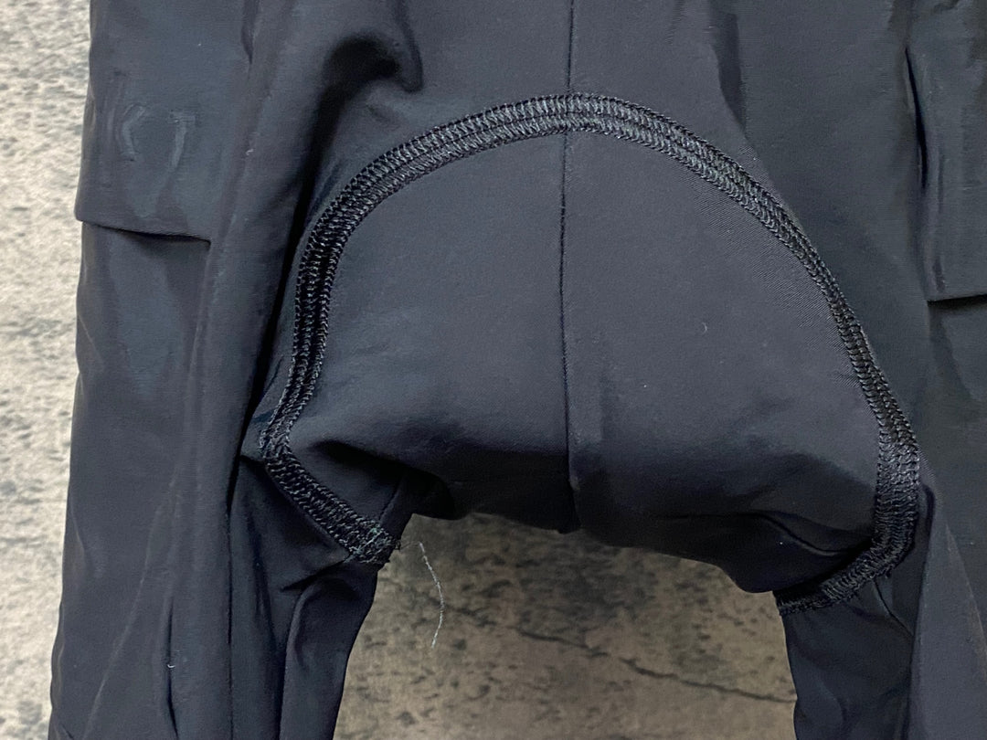 KC369 カステリ CASTELLI UNLIMITED PROTEKT カーゴ ビブショーツ 黒 レディース XS