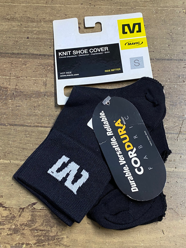 JV602 マヴィック MAVIC KNIT SHOE COVER シューズカバー 黒 S