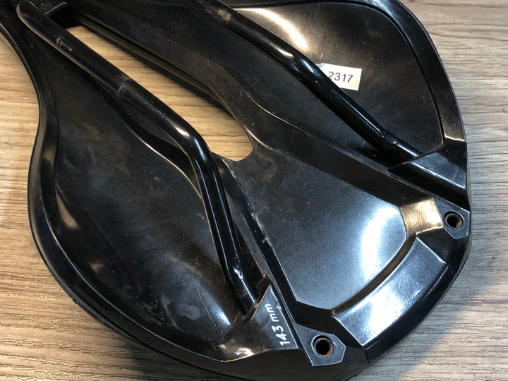 JK127 スペシャライズド SPECIALIZED POWER サドル 黒 143mm クロモリレール