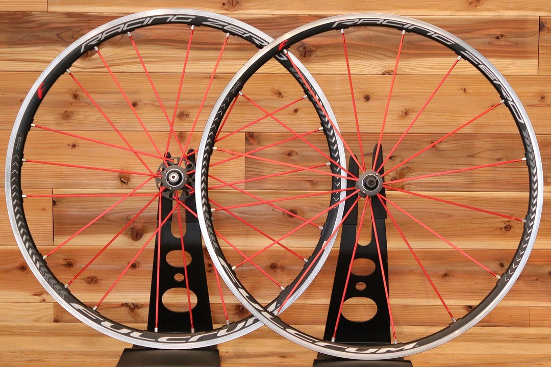 フルクラム FULCRUM  レーシング ゼロ RACING ZERO シマノ 11S/12S 15C RED SPOKE アルミ クリンチャー ホイールセット 【広島店】