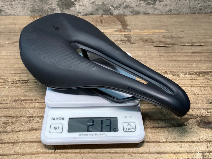 JM386 スペシャライズド SPECIALIZED POWER EXPERT MIRROR サドル 黒 130mm Hollow Ti レール