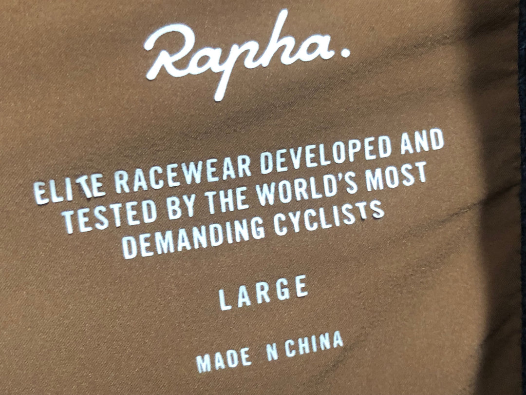 KI981 ラファ Rapha PRO TEAM INSULATED JACKET 長袖 サイクルジャケット ブラウン L