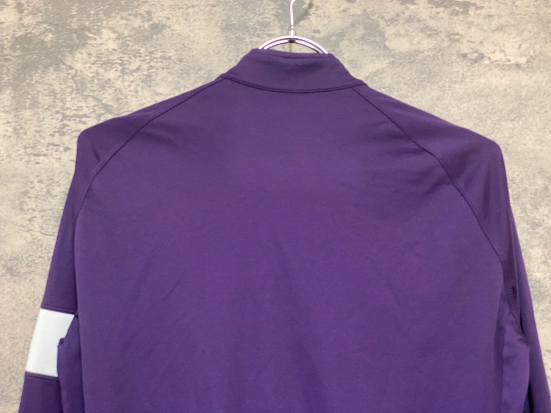 KR405 ラファ Rapha CORE LONG SLEEVE JERSEY 長袖 サイクルジャージ 紫 S