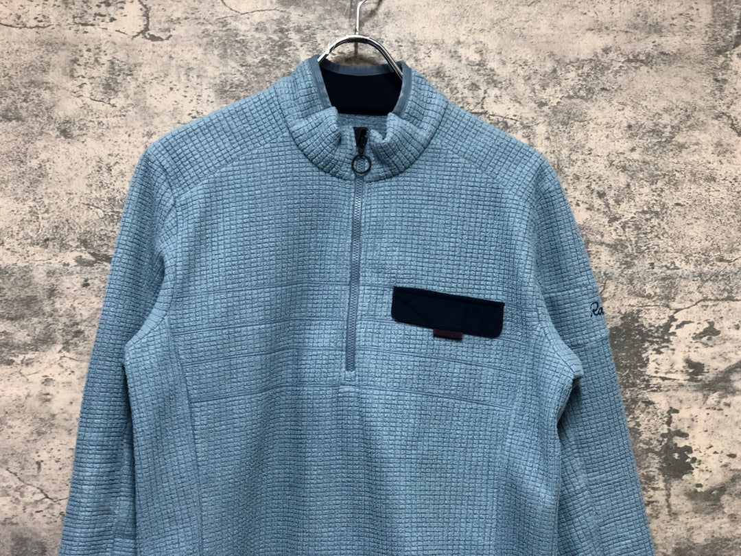 JZ453 ラファ RAPHA EXPLORE TECHNICAL PULLOVER 長袖 ジャケット 水色 S