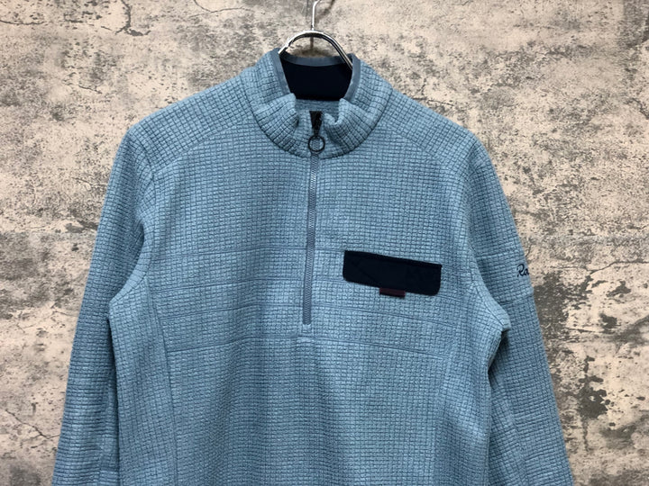 JZ453 ラファ RAPHA EXPLORE TECHNICAL PULLOVER 長袖 ジャケット 水色 S